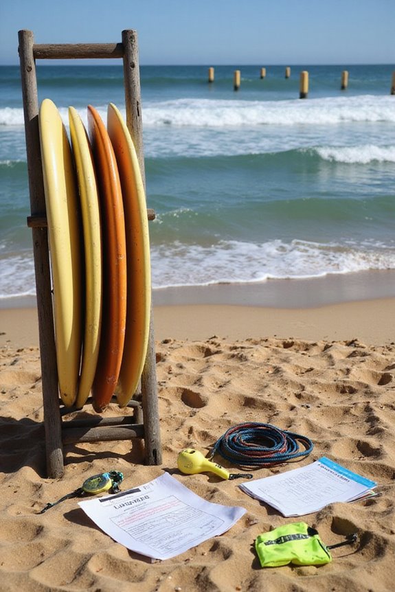 beginner surfing lineup positioning