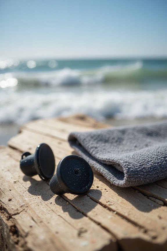 drying and cleaning ears