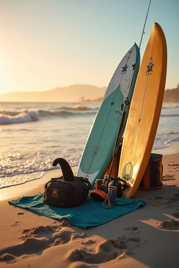 essential surf fishing equipment