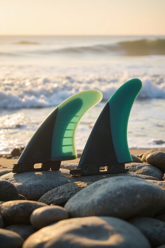fin length and blade type