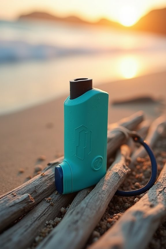 manage asthma while surfing