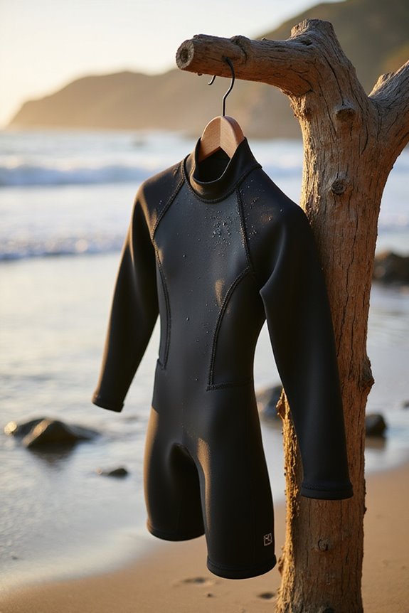 optimal wetsuit drying conditions