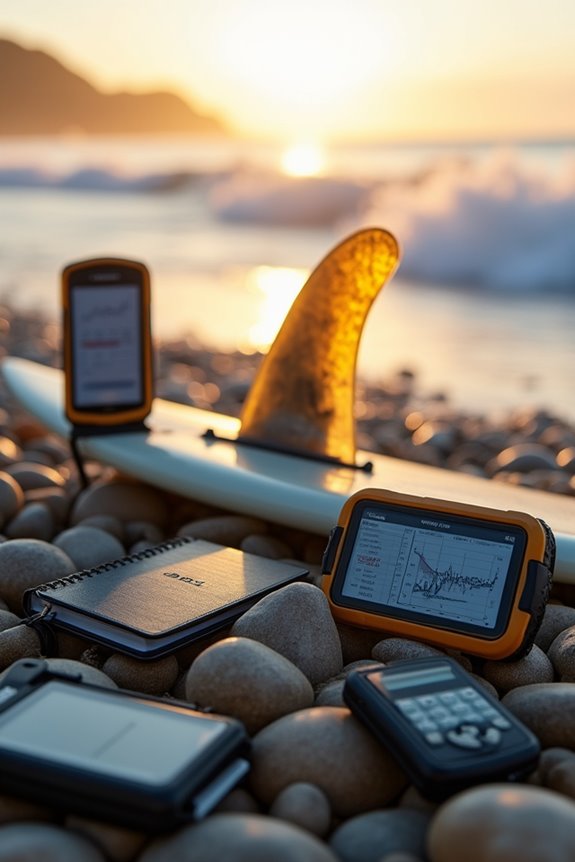performance metrics for surfing