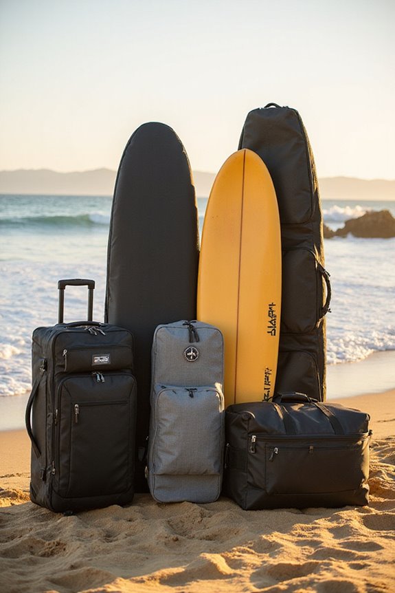 protective carriers for surfboards