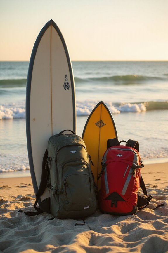 stylish functional surf backpacks
