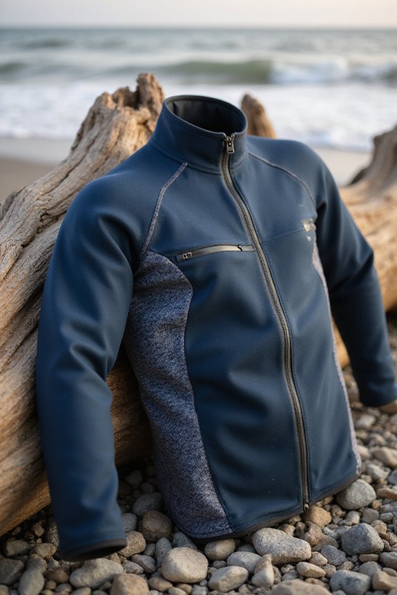 surf jackets for moderate temperatures