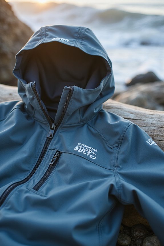 surf jackets material technology