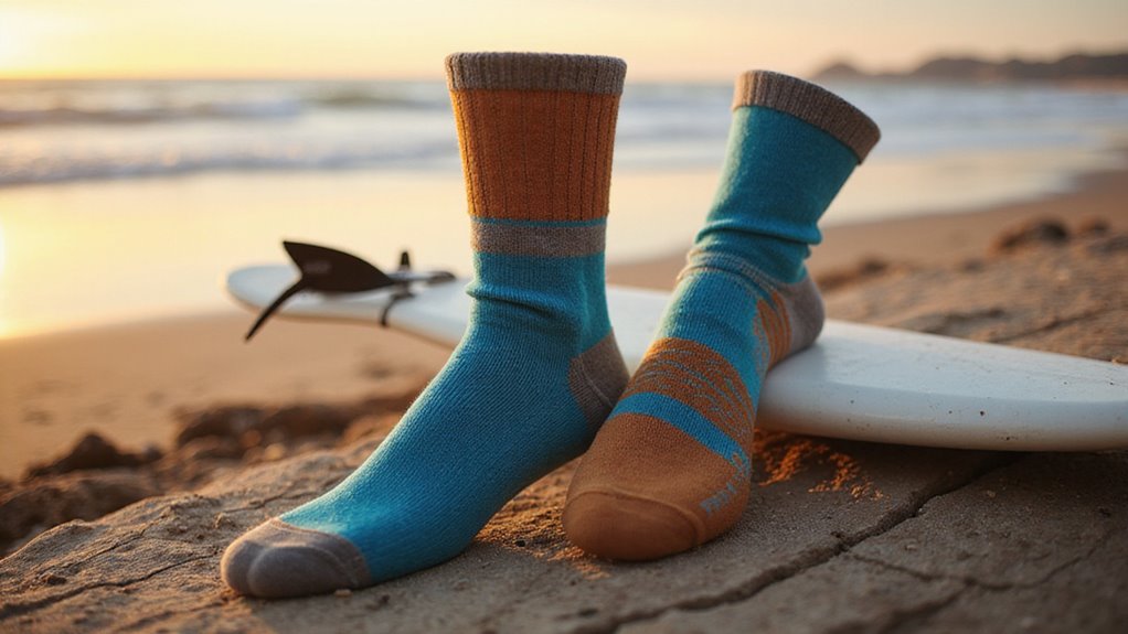 surfing socks selection criteria