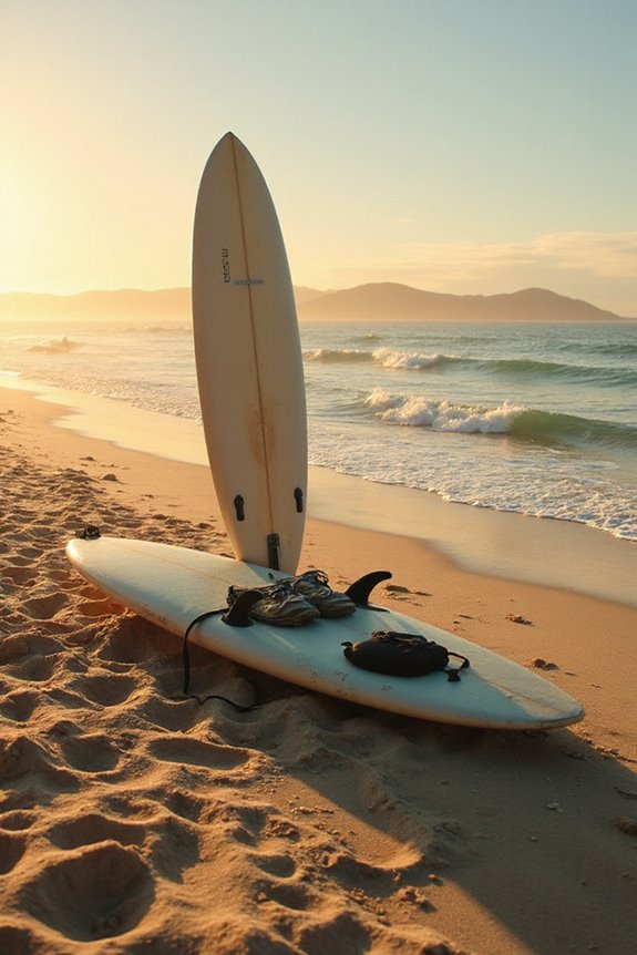 surfing themed keychain accessories