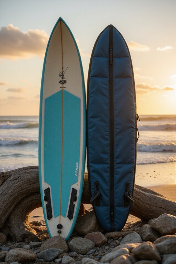 various surfboard bag types
