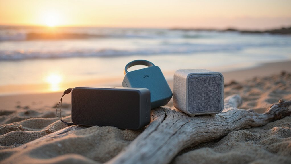 waterproof sound quality portability