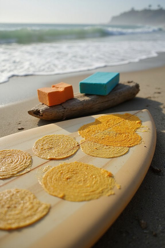 waxing patterns enhance grip